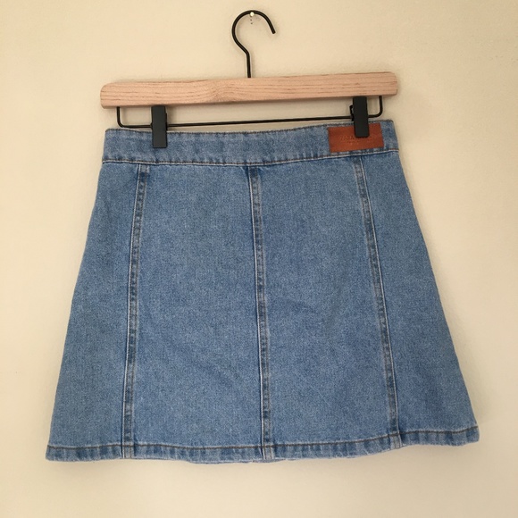 NWOT Zara Denim Skirt - Picture 2 of 9